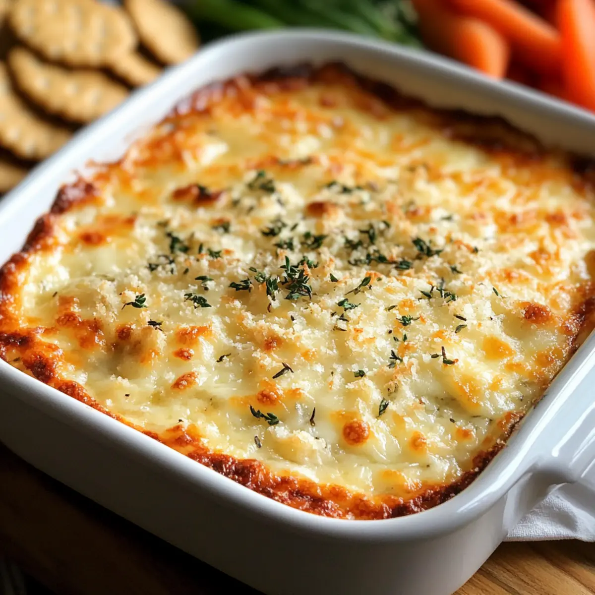 Käse Knoblauch Kräuter Dip