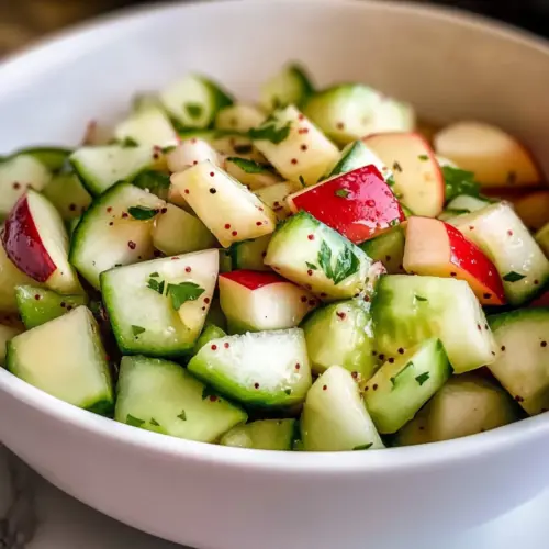 Gurken-Apfel-Salat