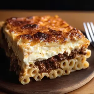 Pastitsio - Griechischer Nudelauflauf