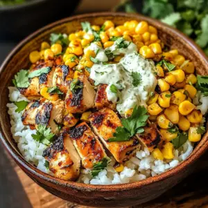 Street Corn Hühnchen Schalen