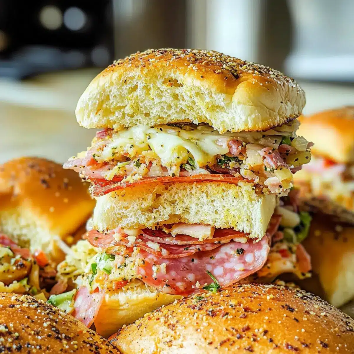 Super Bowl Italienische Slider Rezept