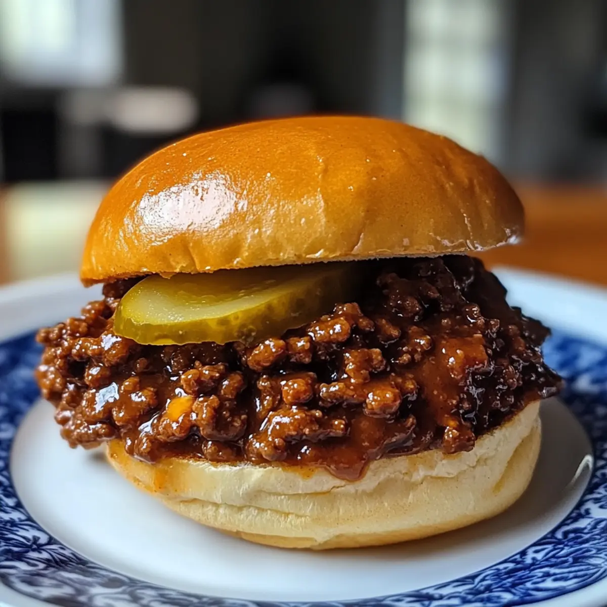 Rindfleisch Sloppy Joe Sandwiches