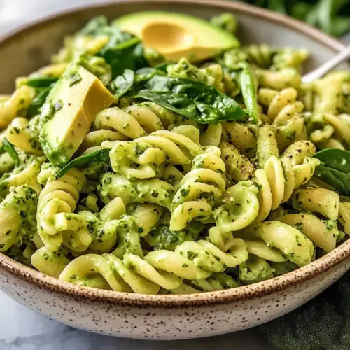 Grüne Göttin Nudelsalat