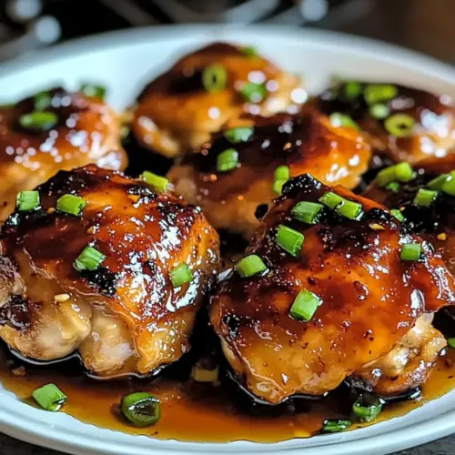 Honig Knoblauch Hautlose Hähnchenschenkel