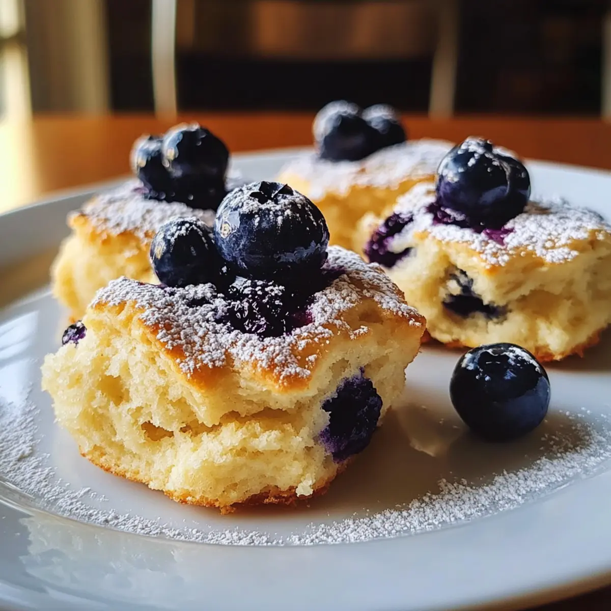 Zitronen-Blaubeer-Butter-Schwimmkekse