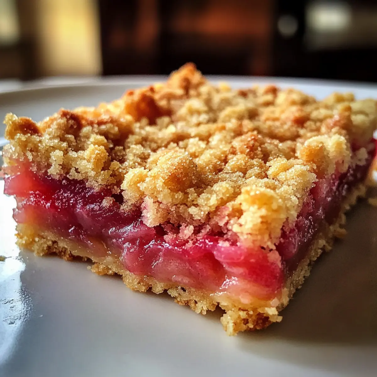 Magische 3-Zutaten-Rhabarberwürfel