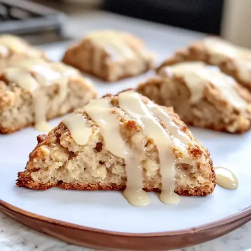 Schnelle Bananenbrot-Scones