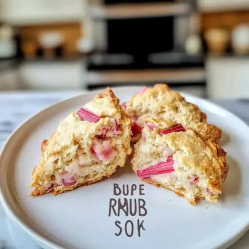 Rhabarber Scones Rezept Zutaten: - 250 g Mehl - 75 g Zucker - 1 EL Backpulver - 1/2 TL Salz - 60 g kalte Butter - 150 g Rhabarber, gewaschen und gehackt - 1 großes Ei - 120 ml Milch Anleitung: 1. Ofen auf 200°C vorheizen. 2. In einer Schüssel Mehl, Zucker, Backpulver und Salz vermengen. 3. Die kalte Butter in Stücke schneiden und mit den Fingerspitzen in die Mehlmischung einarbeiten, bis die Mischung krümelig ist. 4. Rhabarber unter die Mischung heben. 5. In einer anderen Schüssel Ei und Milch verquirlen. 6. Die flüssigen Zutaten zur Mehlmischung geben und alles gut vermengen. 7. Den Teig auf eine bemehlte Fläche geben und leicht kneten. 8. Den Teig auf ca. 2 cm Dicke ausrollen. 9. Mit einem Ausstecher Formen ausstechen und auf ein Backblech legen. 10. Im vorgeheizten Ofen 15-20 Minuten backen, bis sie goldbraun sind. 11. Aus dem Ofen nehmen und abkühlen lassen.