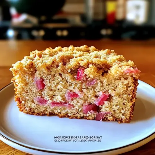 Sauerrahm-Rhabarber-Kaffeekuchen