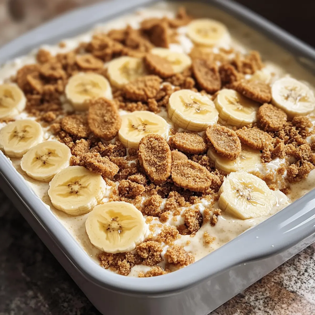 Biscoff Bananenpudding