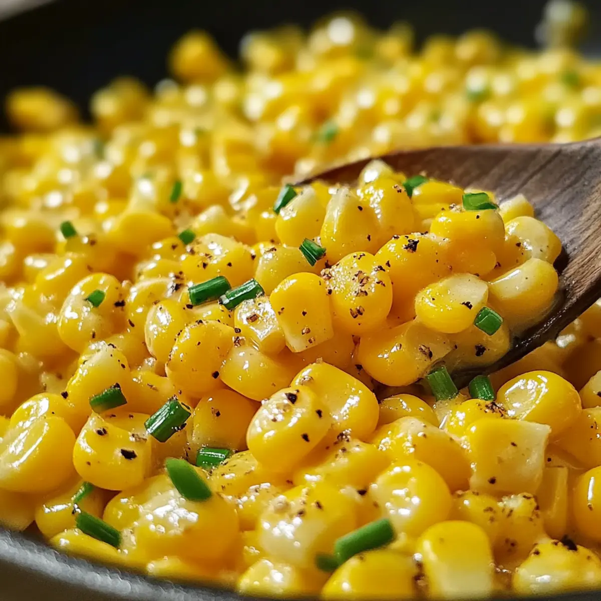 Cremige Honigbutter-Pfannencorn