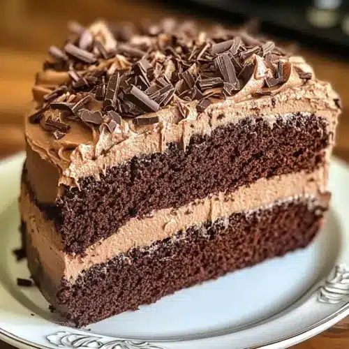 Doppelschichtiger Schokoladenfudgekuchen
