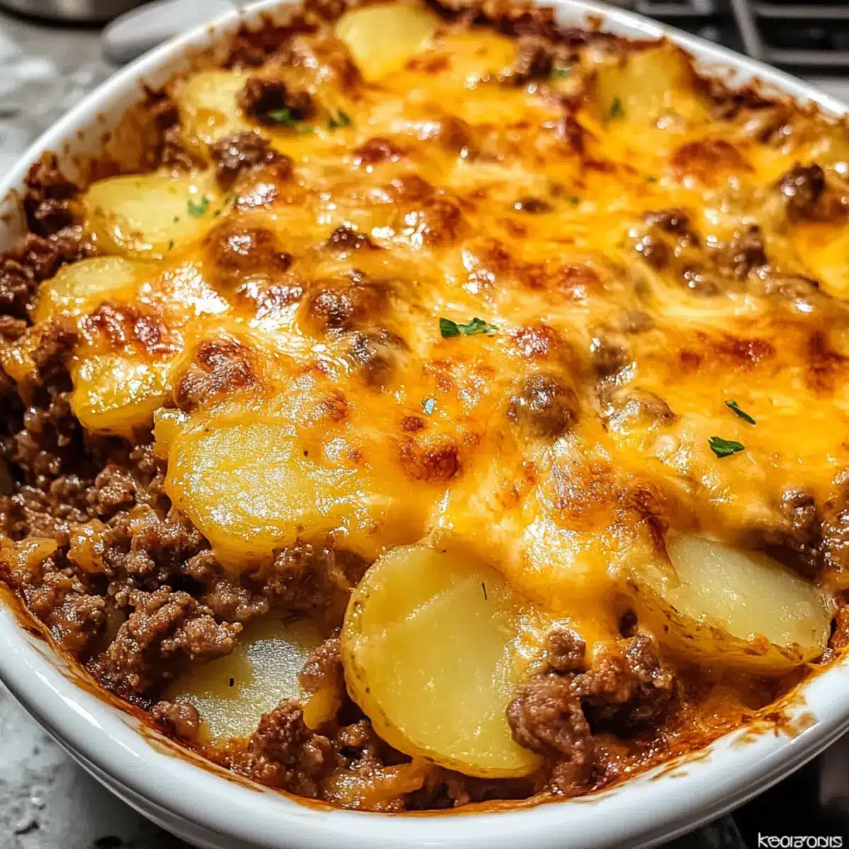Hobo-Auflauf Hackfleisch Rezept