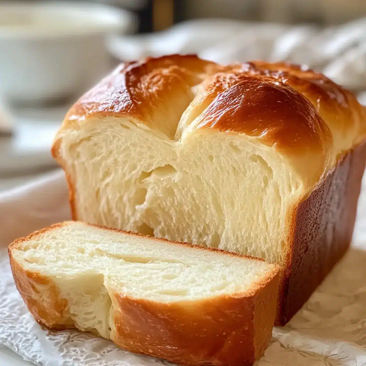 Weiches und Buttriges Milchbrot