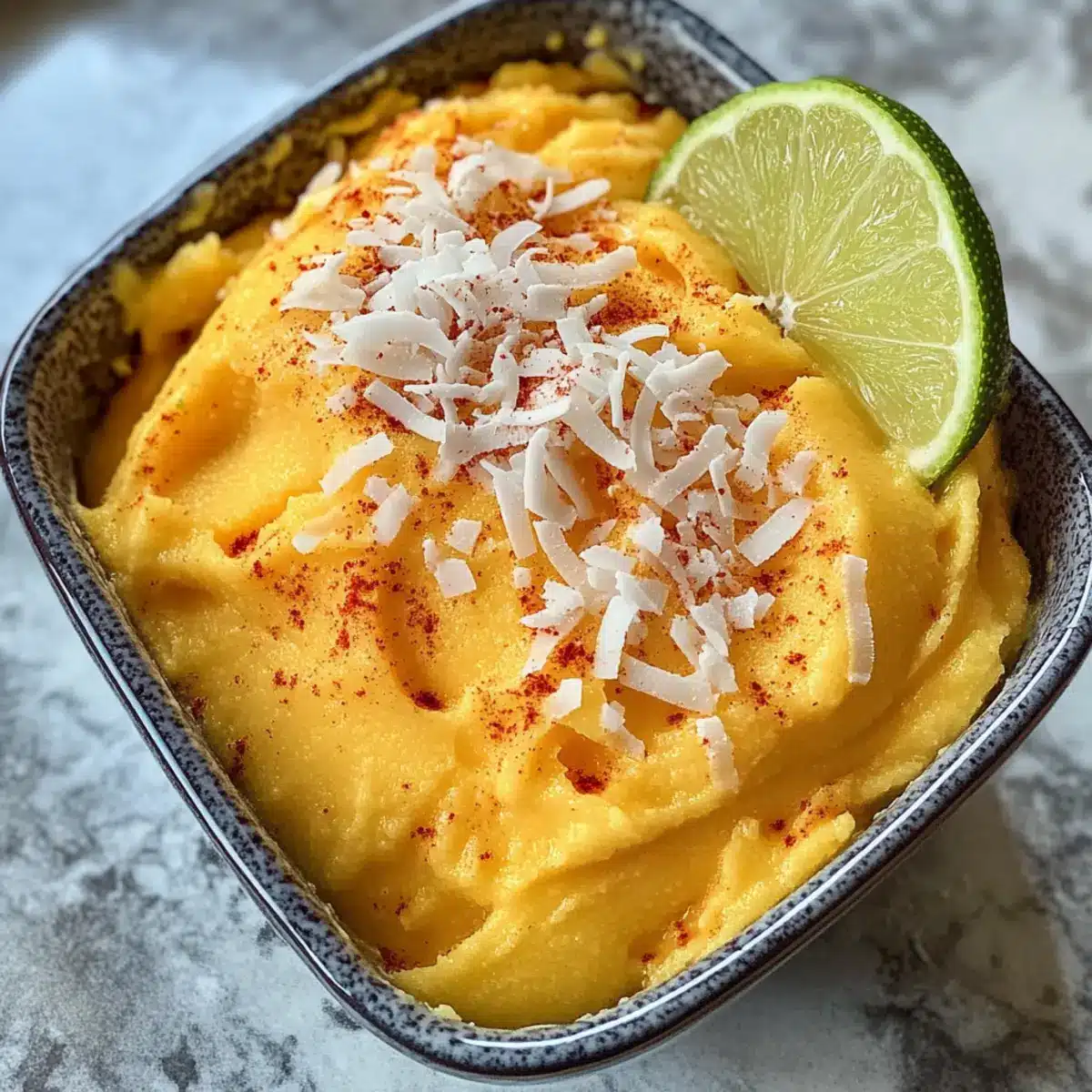 Chili Limette Mango Sorbet