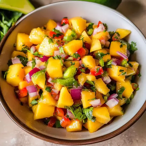 Einfache Mango-Salsa Rezept